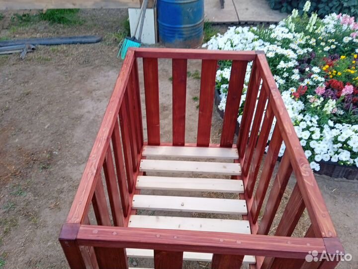 Кровать - манеж (новая. ручная работа)