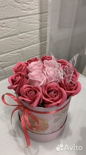 Букет цветов из мыла