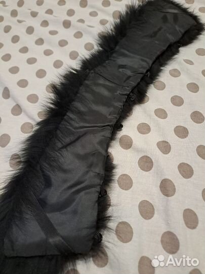 Меховой воротник натуральный