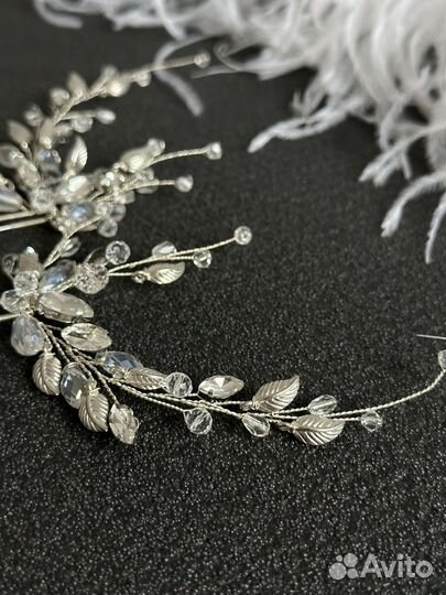 Украшение для волос, ручная работа