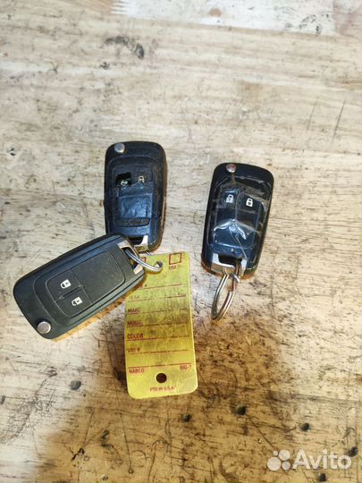 Ключ зажигания opel insignia astra pilot