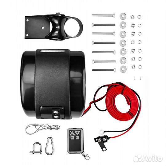 Лебедка якорная Skipper Fisher 45, трос 30м