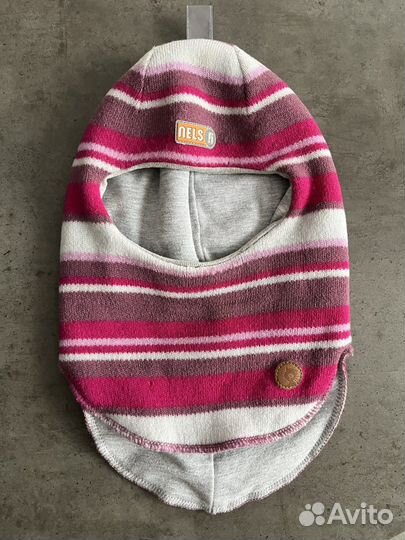 Шапка шлем для девочки