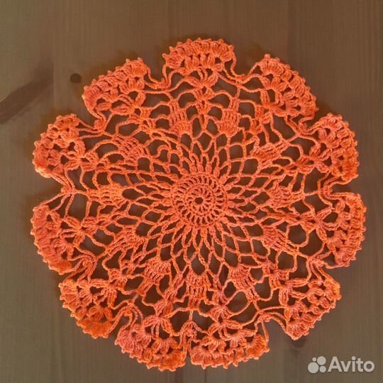 Ажурные салфетки вязаные крючком