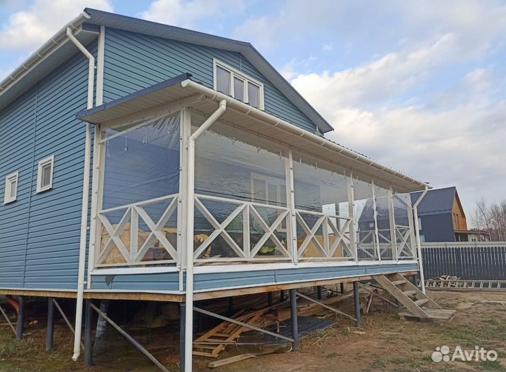 Тонированные мягкие окна