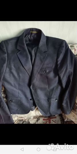 Костюм школьный для мальчика 140 см. Цвет чёрный