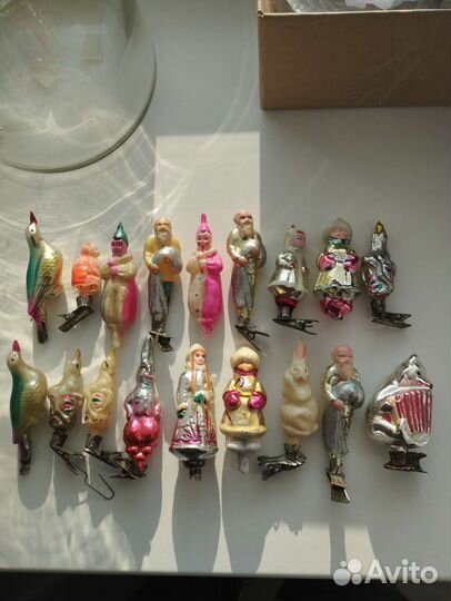 Елочные игрушки СССР