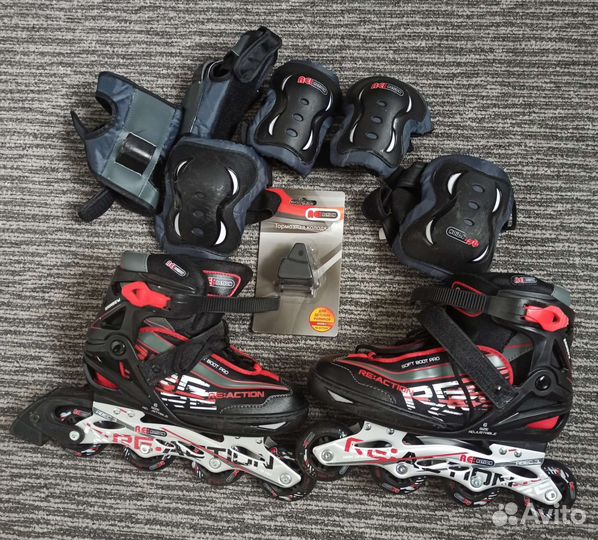 Ролики раздвижные Reaction 36-41