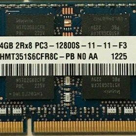 4Gb Hynix HMT351S6CFR8C-PB DDR3 1600 sodimm 16Chip