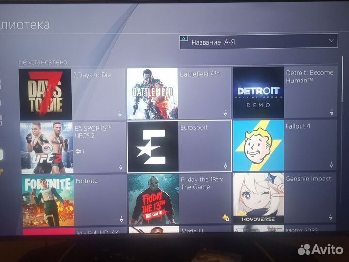 Sony playstation 4 slim + 24 игры