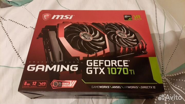 Видеокарта gtx 1070ti