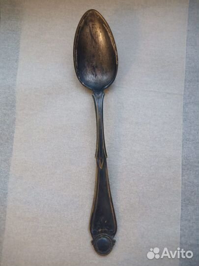 Ложка серебрение, XIX, начало XX века