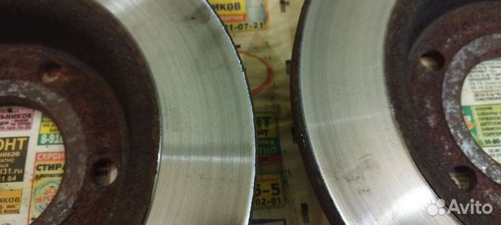 Тормозные диски задние mazda 3 1.6