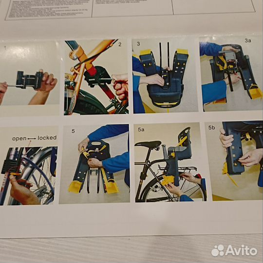 Детское велокресло до 22кг