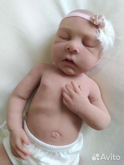 Кукла реборн полностью силиконовая