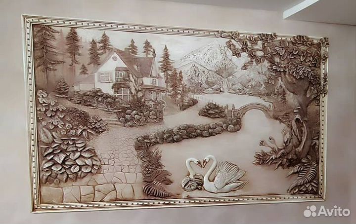 Панно барельеф