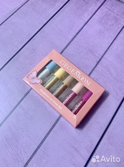 Блеск для губ набор 5 шт