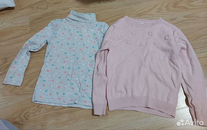 Одежда пакетом для девочки 110