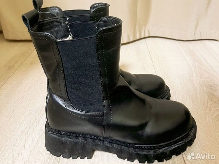 Ботинки челси зимние 35