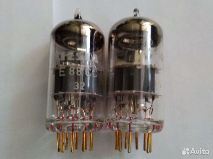 Радиолампа tesla e83cc. e88cc. EL 84