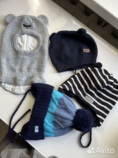 Новые детские шапки пакетом