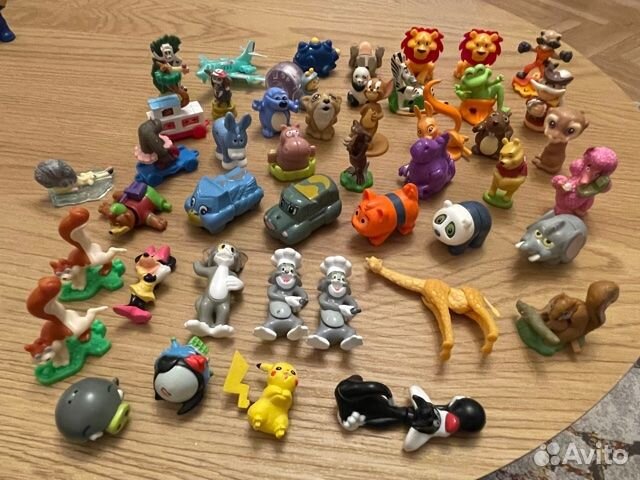 Киндер игрушки фигурки животные, все за 300