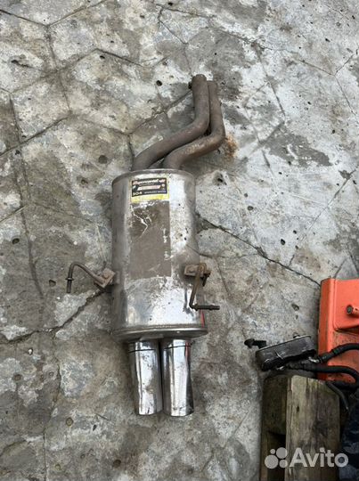 Supersprint на Bmw e46 330 выхлоп