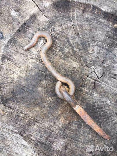 Советский дверной крючок