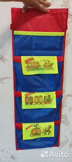 Кармашки на шкафчик в детский сад Семëн