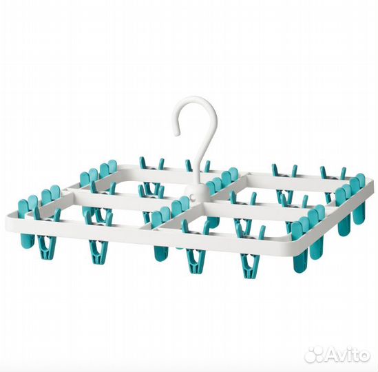 Подвесная сушилка IKEA slibb, 24 прищепки