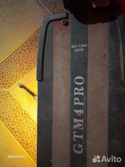 Электро самокат GTM 4 PRO требуется ремонт