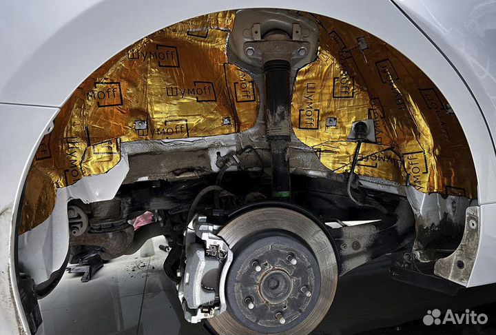 Услуги по шумоизоляции колесных арок авто 24/7