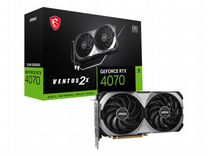 Новая MSI GeForce RTX 4070 ventus 2X E OC 12Gb