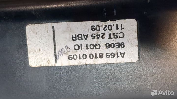 Шторка багажника Mercedes B W245, 2009