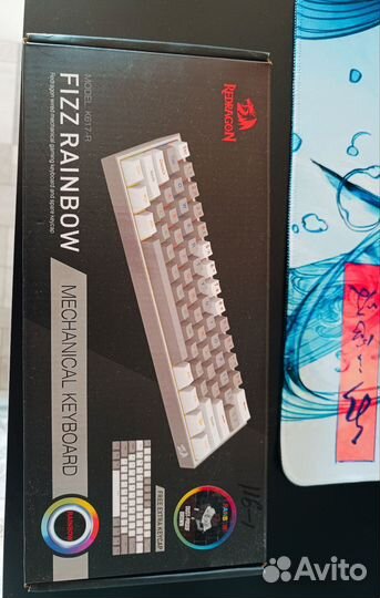 Клавиатура Redragon fizz rainbow K617-r (60%)