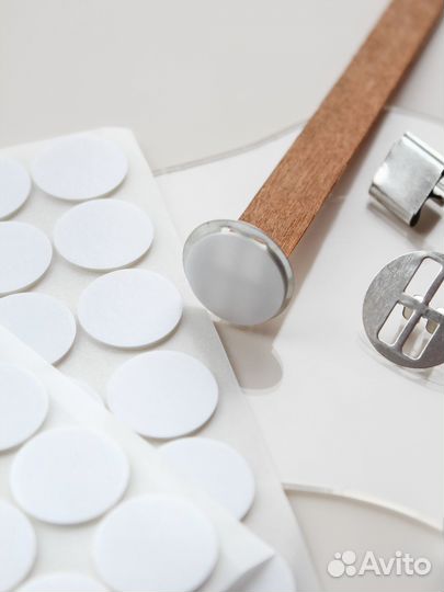 Наклейки двухсторонние для крепления фитилей 20мм*