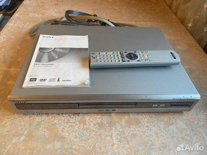DVD recorder RDR-HX910 плеер sony записывающий
