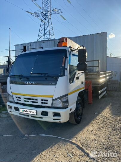 Isuzu NQR75 с КМУ, 2008