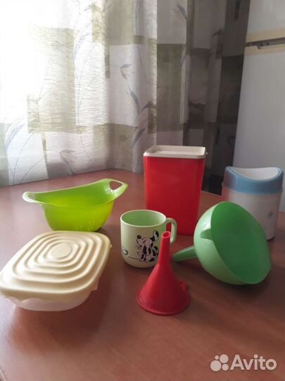 Ковш миска контейнер пластик