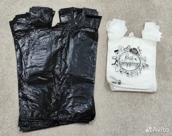 Майки, пакеты, упаковка в ассортименте