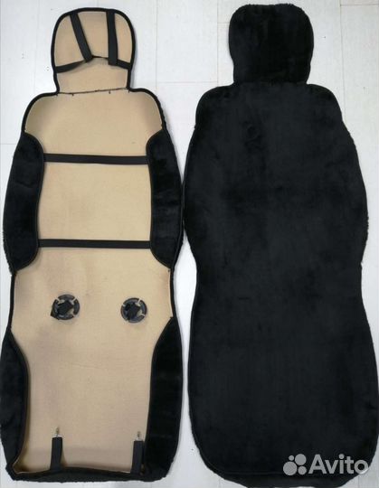 Накидки на сидения искусственный мех с боками