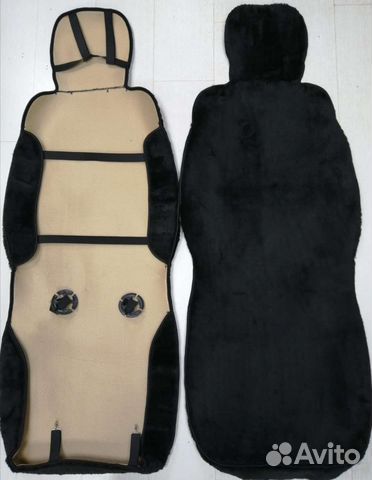 Накидки на сидения искусственный мех с боками