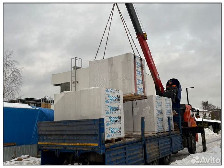 Газоблок, газобетонные блоки с доставкой