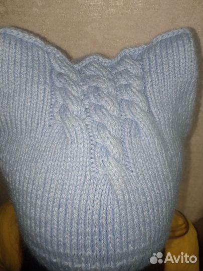 Шапка для девочки ручной работы