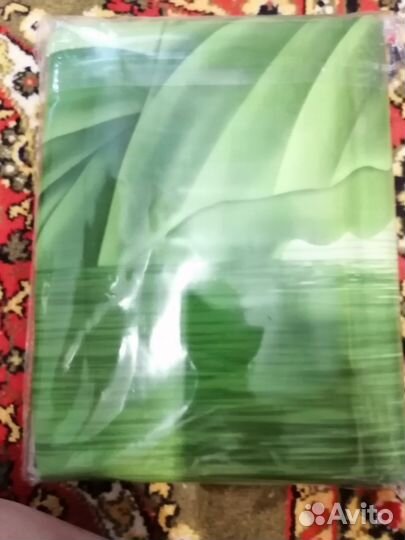 Новый 2 спальный сатин с наволочками 50*70