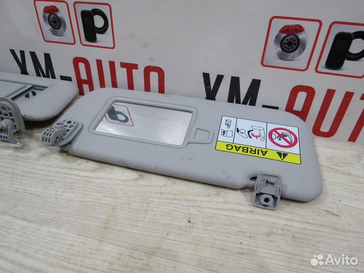 Козырек солнцезащитный Hyundai Solaris 2