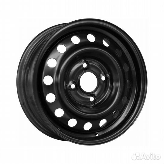 Литые диски 6x15 4x100 60.1 ET50 Trebl 7405 Black