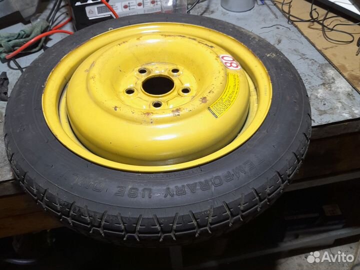 R16 Dunlop D87M 135/80, PCD 5x114.3 DIA 52