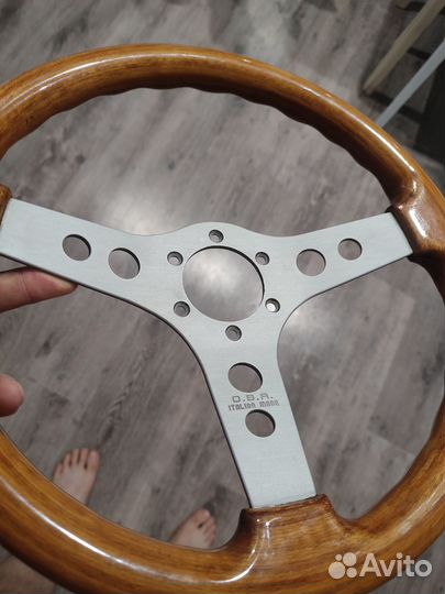 Руль o.b.a millenium оригинал Италия дерево
