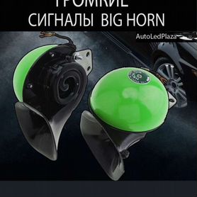 Автомобильный сигнал BIG horn. Громкий